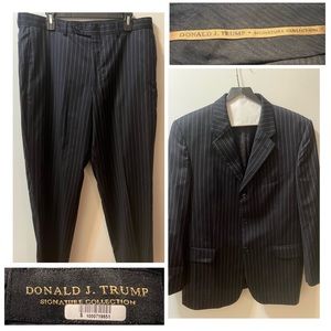 Donald Trump Signature Collection Suit Navy Blue